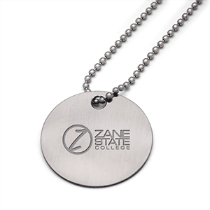 Round Stainless Steel Dog Tag